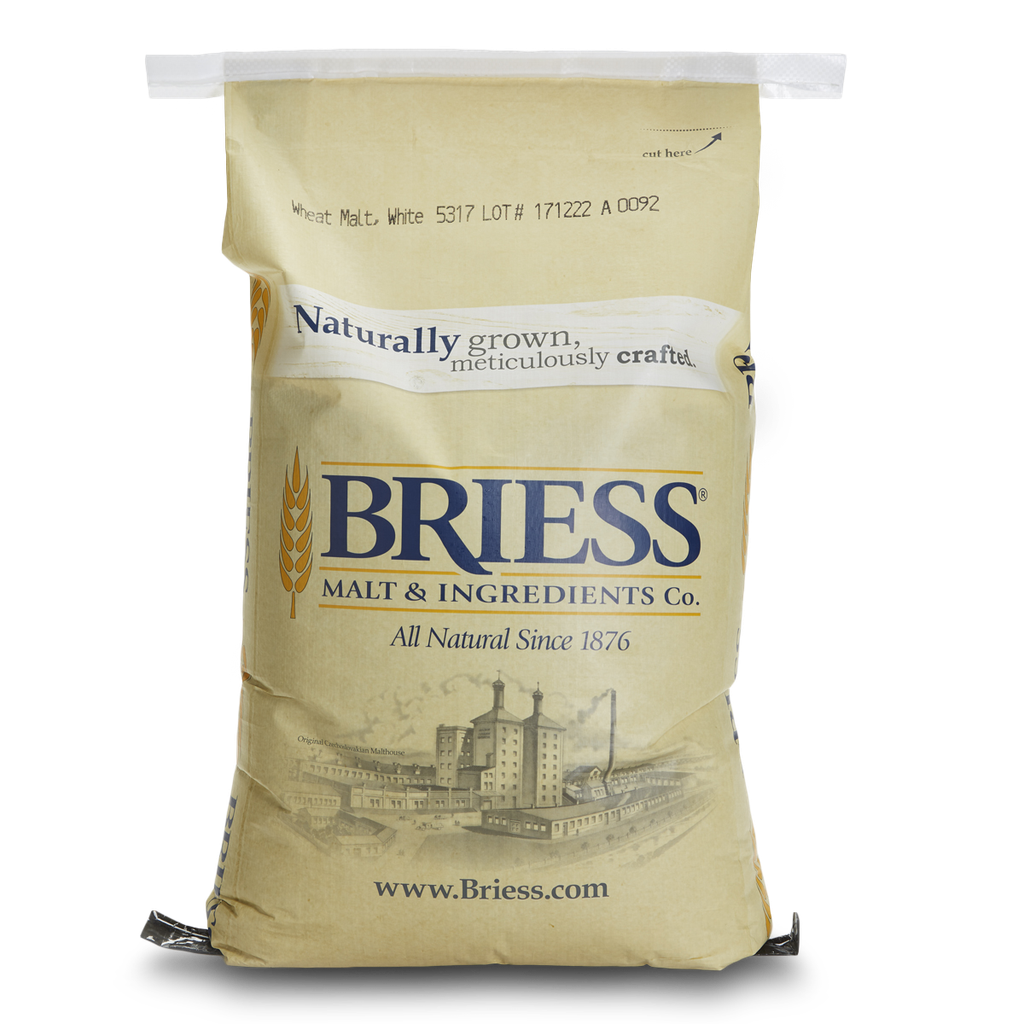 Briess Wheat Malt White 50 Lb / 22.68 Kg