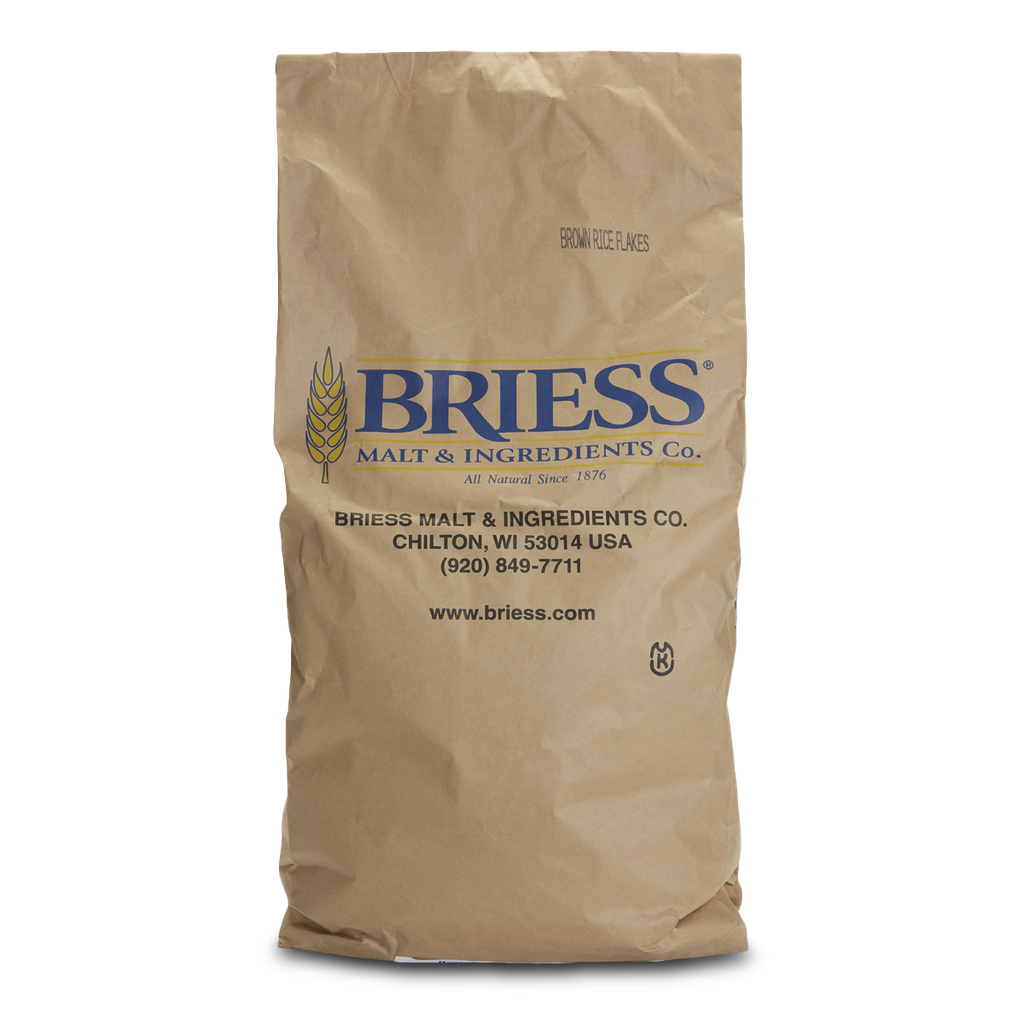 Briess Brown Rice Flakes 50 Lb / 22.68 Kg