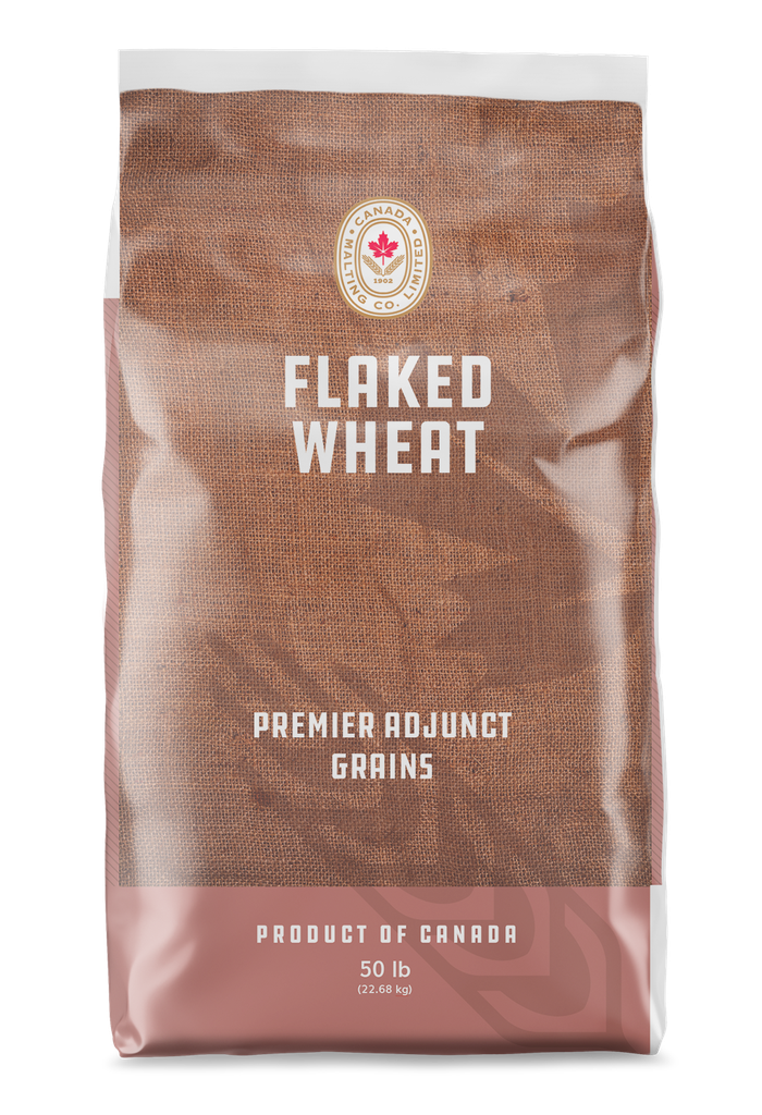 Canada Malting Superior Flaked Wheat 50 Lb / 22.68 kg