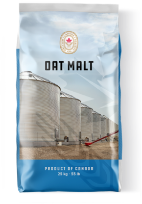 Canada Malting Oat Malt 55 Lb / 25 kg