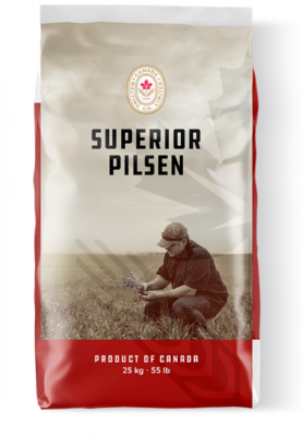 Canada Malting Superior Pilsen Malt 55 Lb / 25 kg