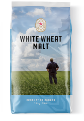 Canada Malting White Wheat Malt 55 Lb / 25 kg