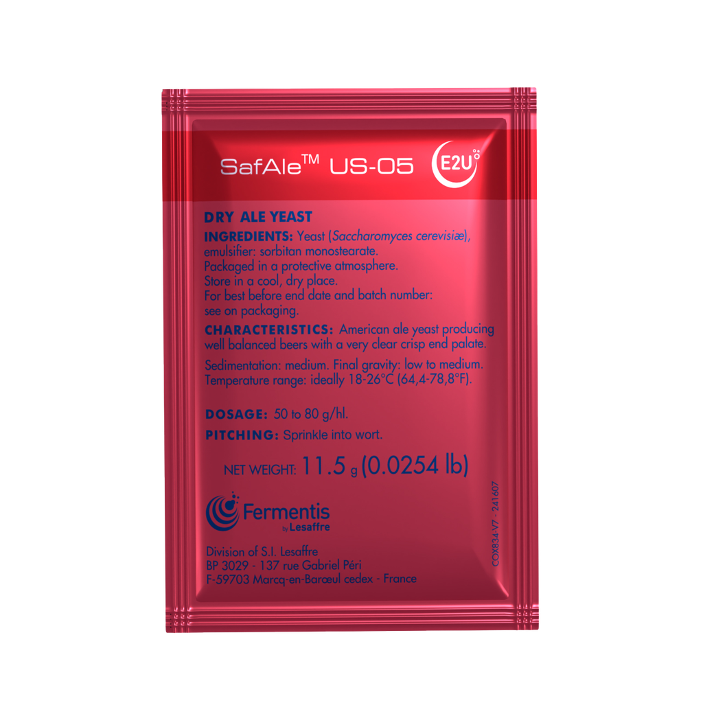 Fermentis Safale US-05 Sobre 11.5 gr