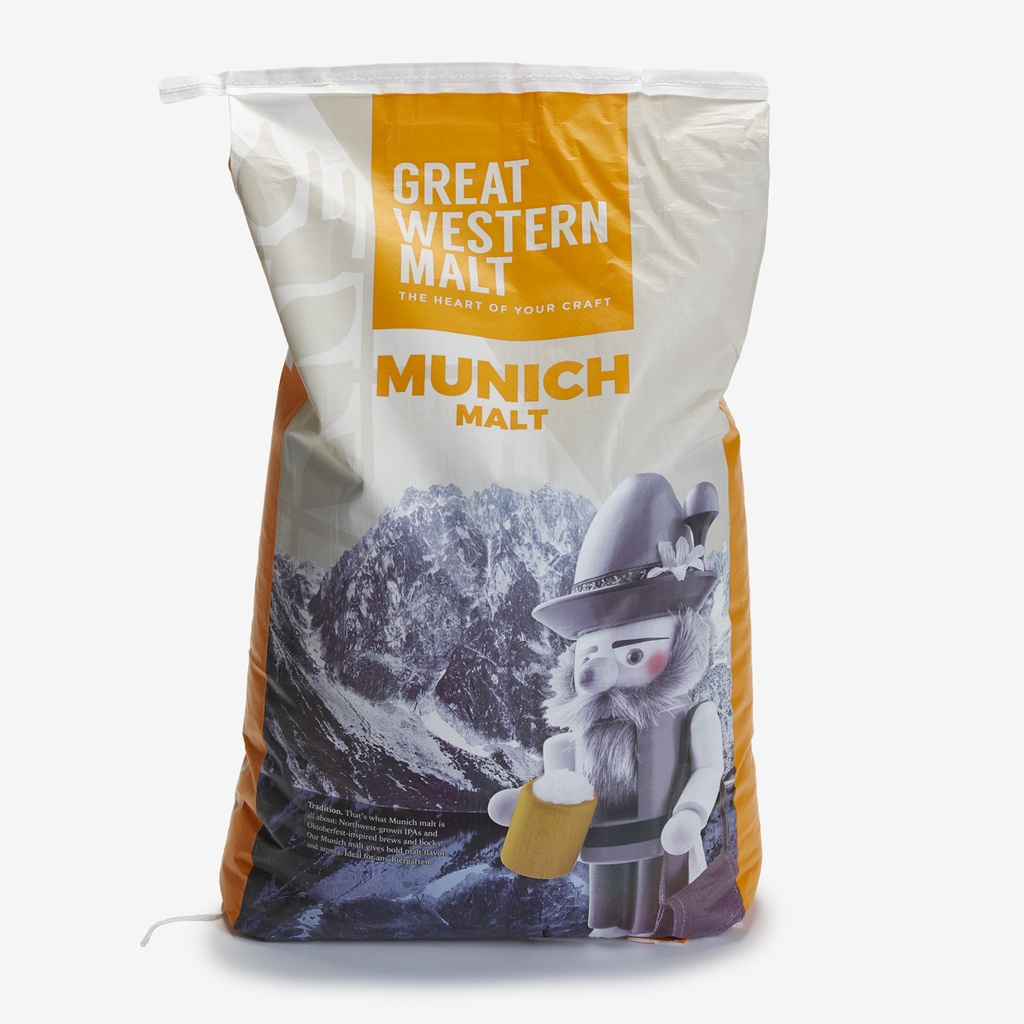 Great Western Munich Malt 55 Lb / 25 Kg