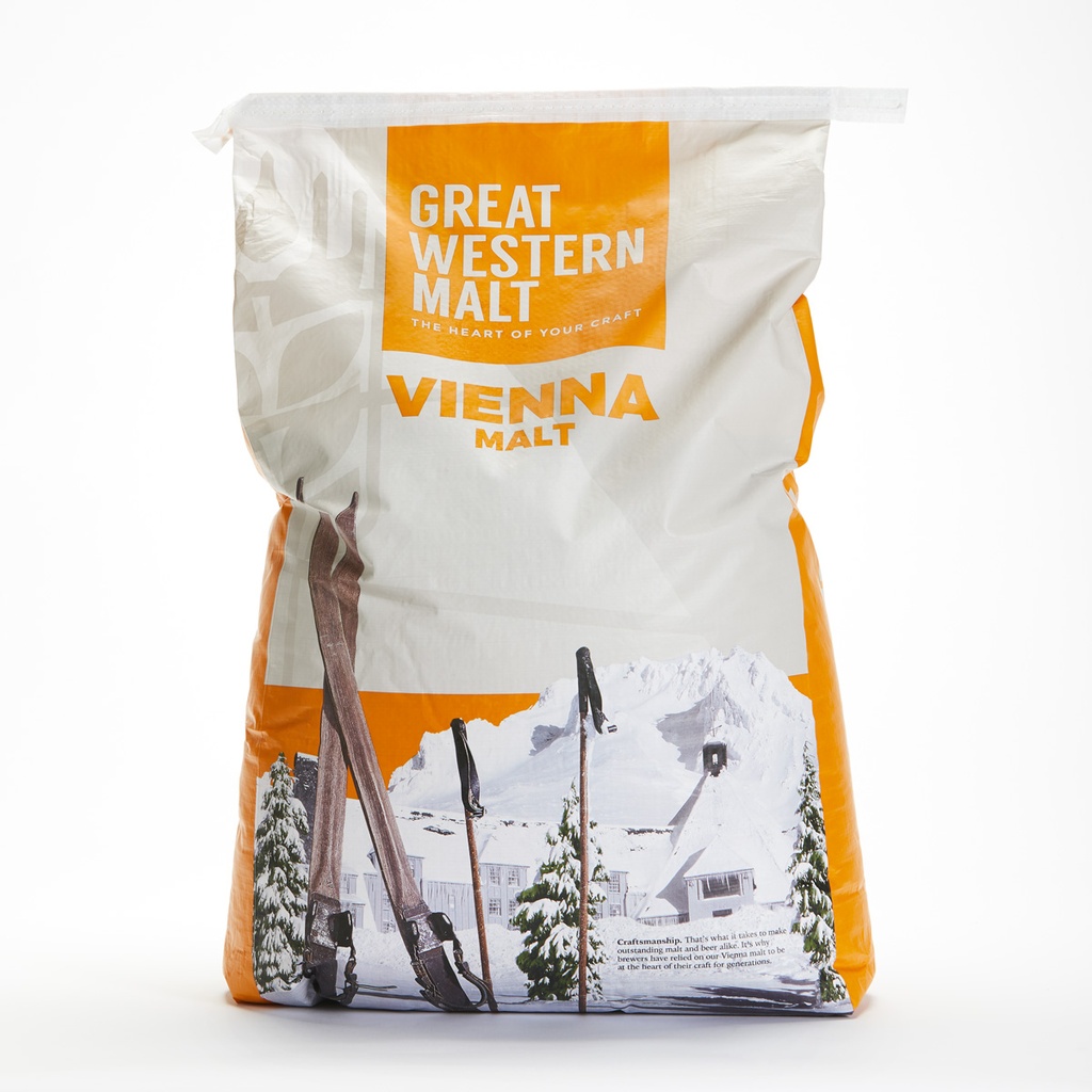 Great Western Vienna Malt 55 Lb / 25 Kg