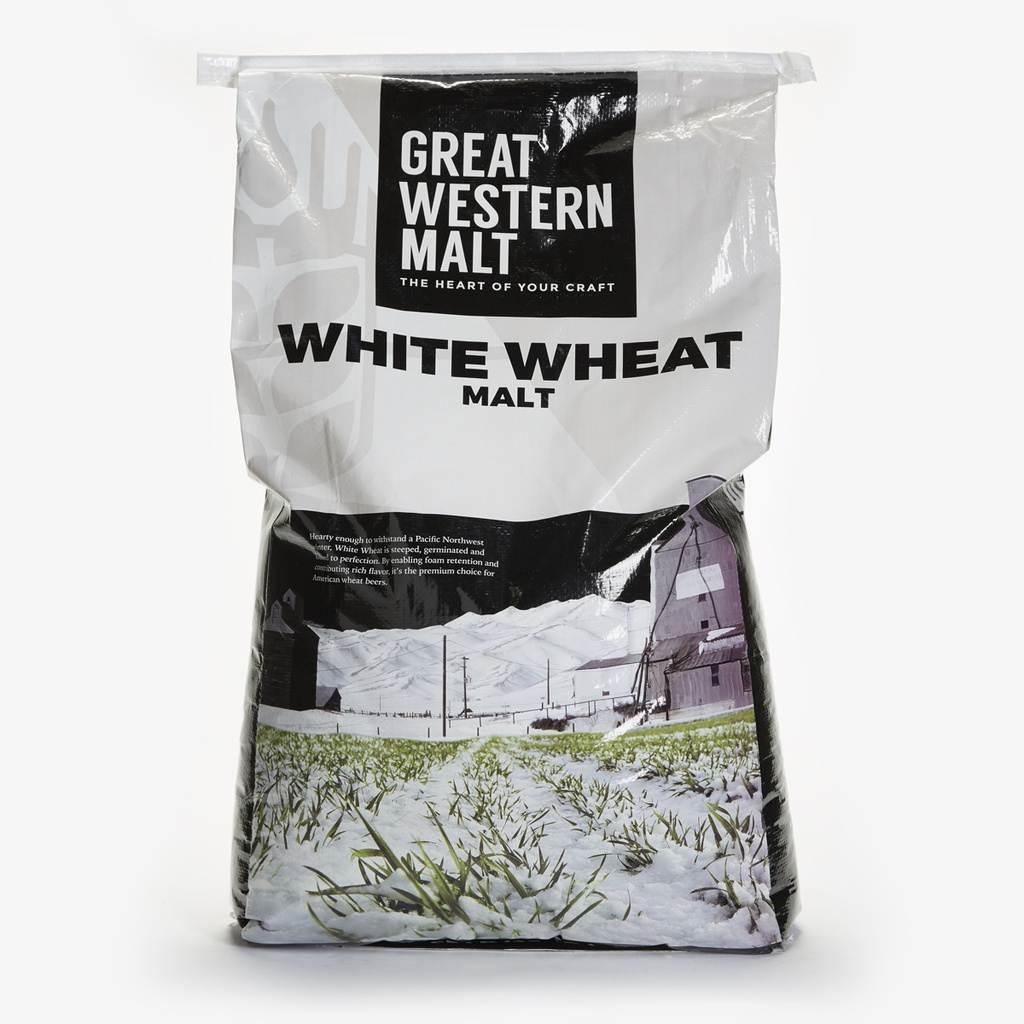 Great Western Wheat Malt 55 Lb / 25 Kg