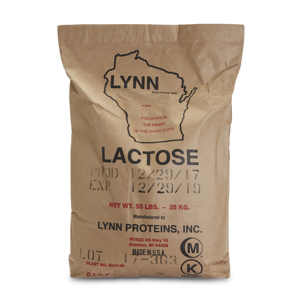 Lactose – 100 Mesh Powder 55 Lb / 25 Kg