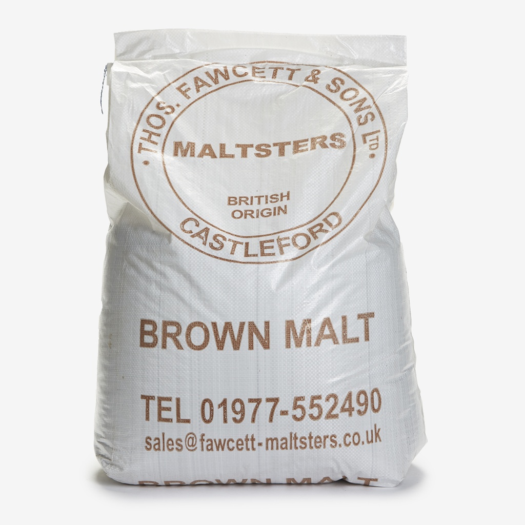 TF&S Brown Malt 55 Lb / 25 Kg
